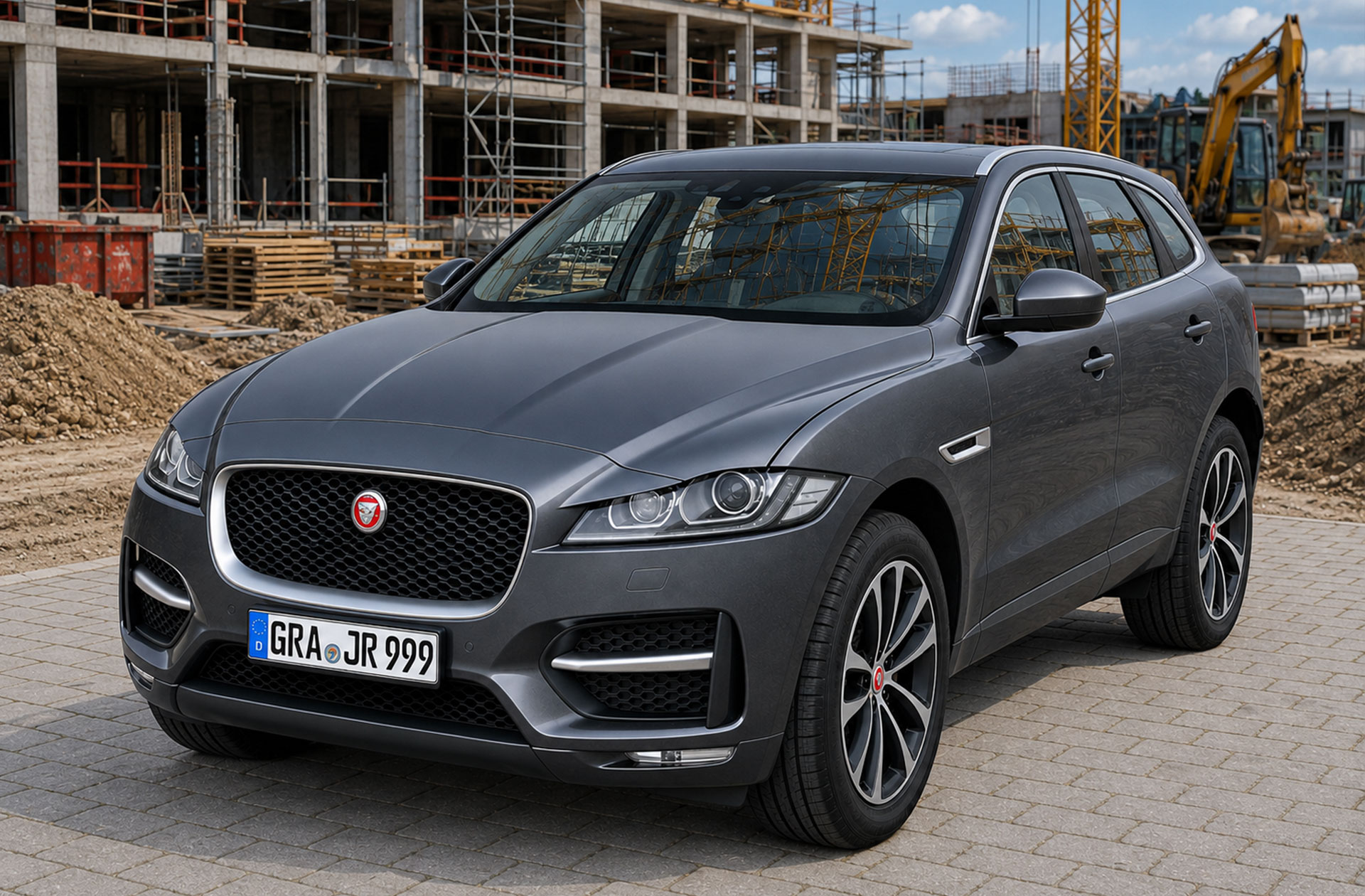 Jaguar F-Pace erweitert den Fuhrpark Jaguar-F-Pace